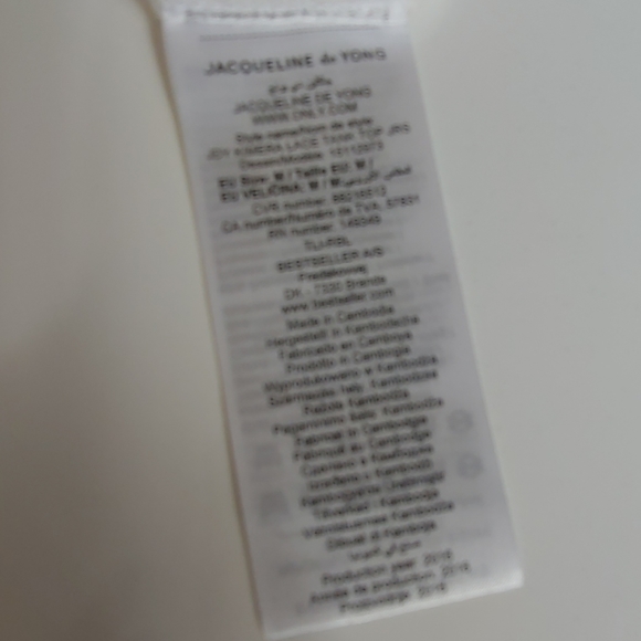 Jacqueline Dr Tong lace tank - Picture 7 of 7